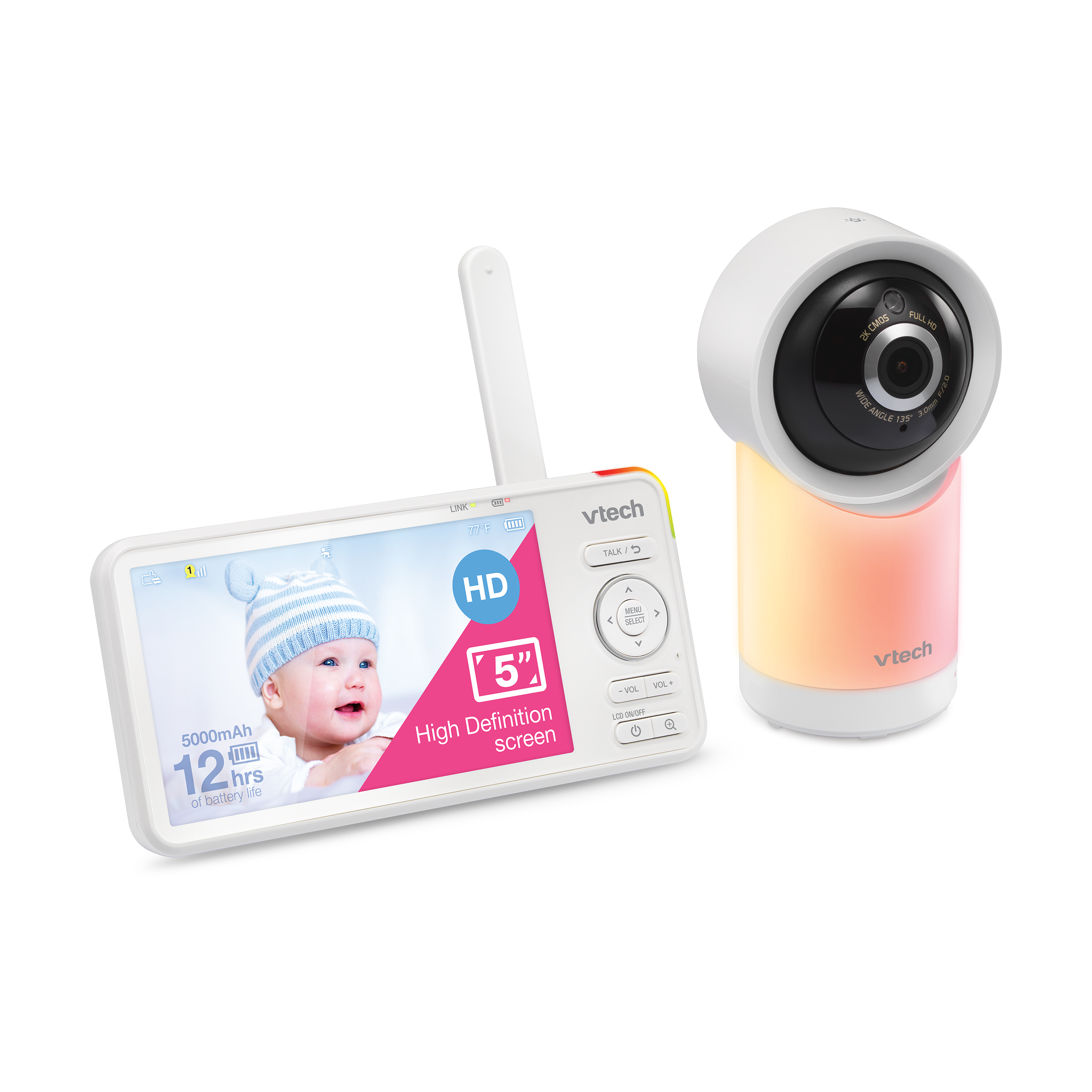 VTech RM5866HD Smart WiFi Baby Monitor with 1080p photo 5