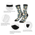 thumbnail image 3 of Honeii Cartoon Bulldog 1 Print Children's Colorful Socks,Unisex Kids and Toddlers' Cushioned Sock,Kids Athletic Crew Socks,for Everyday Wear and Sports, 3 of 5