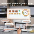 thumbnail image 3 of Chamber Vacuum Sealer Commercial Vacuum Sealing Bag Packing Machine 320W, 3 of 11