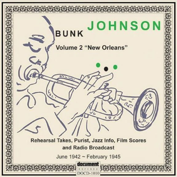 Bunk Johnson - New Orleans (1942-1945) - Jazz - CD