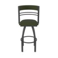 thumbnail image 5 of 860 Hunter 30" Swivel Bar Stool with Pewter Finish and Canter Pine Seat and Back, 5 of 5