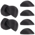 thumbnail image 3 of WRISTBIQUE 4Pair Black Bra Inserts Bra Pads Pushup Providing and Secure Fit, 3 of 11