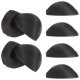 thumbnail image 5 of 4 pares de almohadillas de sujetador de copa suave extraíble almohadillas de espuma accesorios de ropa interior deportiva (negro), 5 of 6