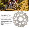 thumbnail image 3 of Bike Parts, Durable Thickened Steel Bike Disc Brake Rotor Light Weight  For Road Bikes, 3 of 8