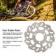 thumbnail image 3 of Rotor De Freno De Bicicleta, Rotor De Freno De Disco De Bicicleta Rechangle 8 Agujeros Fácil De Instalar Durable 140 Mm 3 Pernos Para, 3 of 7