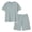 Green, variant on BLTIBY Mens 2 Pieces Outfits Short Sleeve Henley Shirts and Shorts Casual Sets with Pockets Gray 4XL