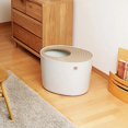 thumbnail image 3 of Lishi Stylish Curved Cat Litter Box with Scoop - Large Size, Dog-Proof and Privacy Ensured, 3 of 3