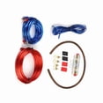 thumbnail image 1 of Kit de Cables de Instalacia de Altavoz, Amplificador de Subwoofer de Audio Para Coche, confusible para vehículos para vehículos para vehículos, 1 of 7