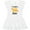 AA-White, variant on Inktastic Waffle Pun Im Waffle-y Cute Girls Baby Dress