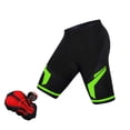 thumbnail image 4 of Biking Shorts for Men Cycling Quick Drying Breathable Bike Short with Pockets Half-Pants Outdoor Sports Clothes Green, Size XXXXL, 4 of 5
