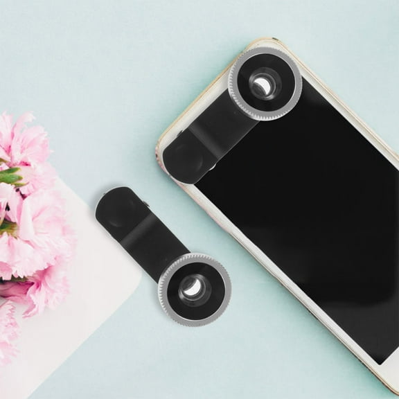 PTOOTP Fish Eye Macro Wide Angle Camera Lens for Smartphone Photography Compatible with iPhone