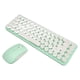 thumbnail image 3 of Combo De Mouse Y Teclado, Dot Keycap Wireless Keyboard Mouse Combo Mini Portátil 2.4G Conexión Inalámbrica Para El Hogar, 3 of 8