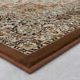 thumbnail image 5 of Allstar 7x10 Traditional Area Rug in Brown with Ivory Persian Nain design (6' 6" x 9' 3"), 5 of 7