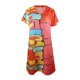thumbnail image 5 of Moda Mujer Casual Sexy Cuello en V Estampado floral Falso Mini vestido de manga corta Fridja  qw7280, 5 of 6