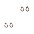 thumbnail image 1 of Jumpingount 1 par de pendientes de mujer, pendientes de gota Vintage para banquete de compromiso, senderismo, Camping, joyería para oreja, regalo de Plata 2piezas Jumpingount CBP316465, 1 of 6