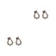 thumbnail image 1 of Jumpingount 1 par de pendientes de mujer, pendientes de gota Vintage para banquete de compromiso, senderismo, Camping, joyería para oreja, regalo de Plata 2piezas Jumpingount CBP316465, 1 of 6