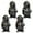style2, variant on ICERUN 4Pcs Garden Gnomes,Resin Knight with Axe Sculpture Garden Decorations,Guardian Imagery Lawn Ornaments,Style1