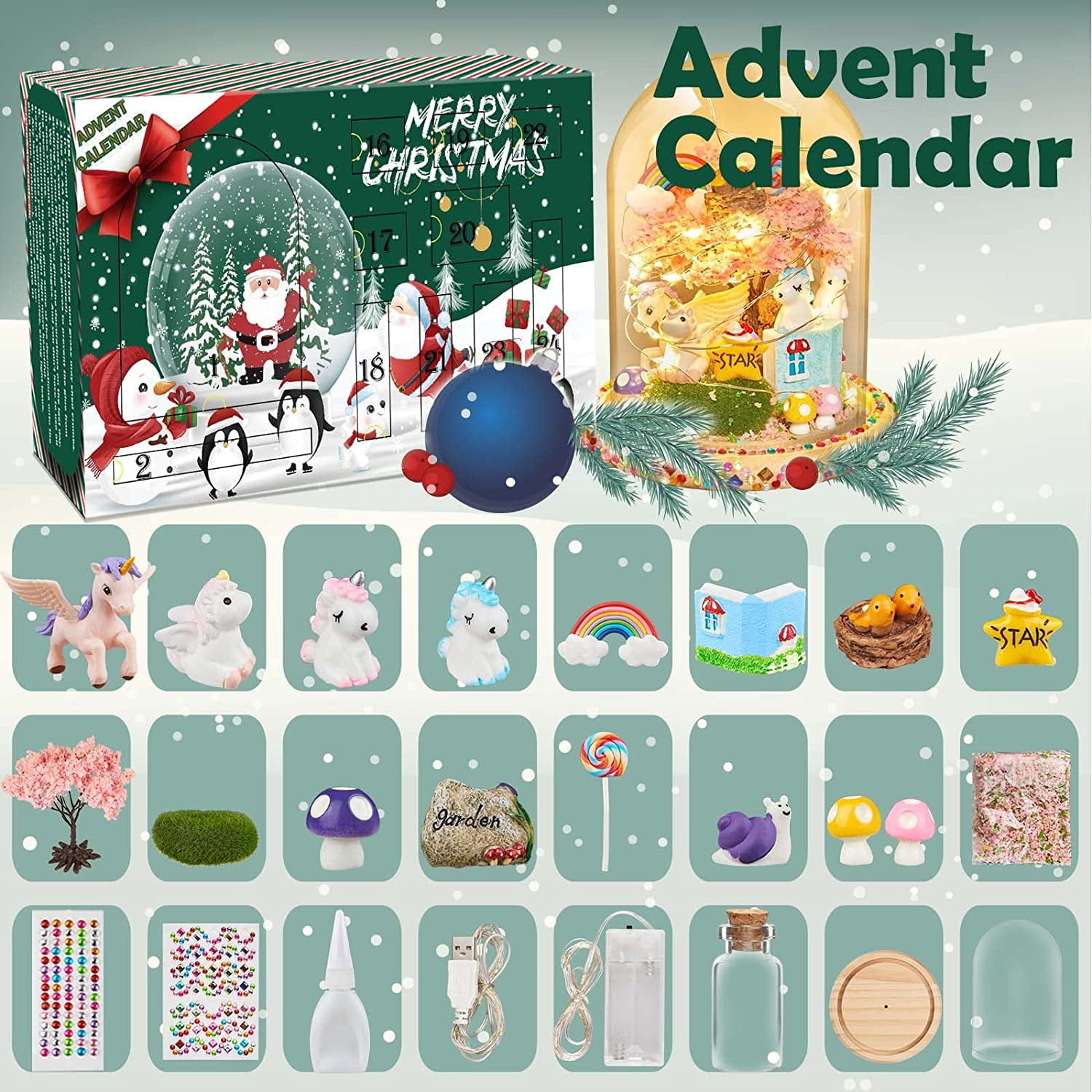 Advent Calendar 2022 Girls, Make Your Own Unicorn Night Light, Unicorn Toys  for Girls Birthday Decorations, Arts and Crafts for Kids Ages 4-6, 6-8,  8-12 Teens &Women Creative Christmas Gifts Calendars - Walmart.com