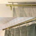 thumbnail image 5 of 40 Pack Gold Curtain Rings with Clips, Curtain Hooks Hangers Clip Rings for Hanging Drapes Bows Hat, Drapery Rings 1.26 in I D, Fits up to 1 in Diameter Curtain Rod., 5 of 5