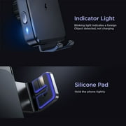 JOYROOM 3 in 1 Wireless Car Charger, 15W Fast Charging Phone Car Mount Auto-Clamping Windshield Dashboard Air Vent Car Phone Holder for iPhone, Samsung, All Smartphones