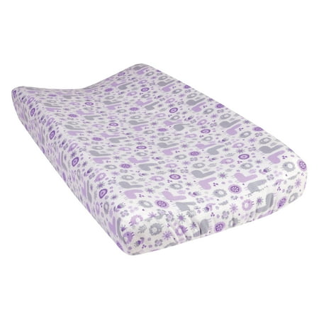 Llama Friends Deluxe Flannel Changing Pad Cover