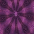 thumbnail image 1 of Ahgly Company Indoor Square Patterned Pink Plum Purple Area Rugs, 6' Square, 1 of 6