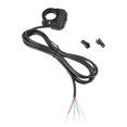 thumbnail image 1 of Interruptor doble simple + interruptor de advertencia de peligro/indicador para scooter eléctrico, bicicleta, triciclo, ATV, EV, bricolaje, negro, negro, 1 of 4