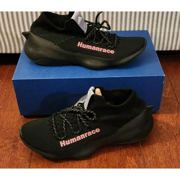 Ad-id-as Humanrace Sichona Black Pink New MEN Sz 10 WMNS 11