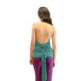 thumbnail image 3 of Vivian's Fashions Top - Halter Neck, Tie Back (Lt Turquoise, Large), 3 of 3