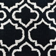 thumbnail image 3 of Rugsotic Carpets Hand Tufted Wool Eco-Friendly Area Rugs - 2'6"x8', Runner, Black White, Modern Contemporary Design, High Pile Handmade Anti Skid Rugs for Living Room, Bed Room (K00302), 3 of 10