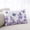 MediumPurple, variant on Purple Flowers Throw Pillow Covers, Butterfly Spring Floral Checkered Farmhouse Soft Breathable Pillow Cases with Invisible Zipper, Small Pillowcases for Couch Bed Sofa Chair 16x24 Inches