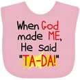 thumbnail image 3 of Inktastic When God Made Me Boys or Girls Baby Bib, 3 of 4