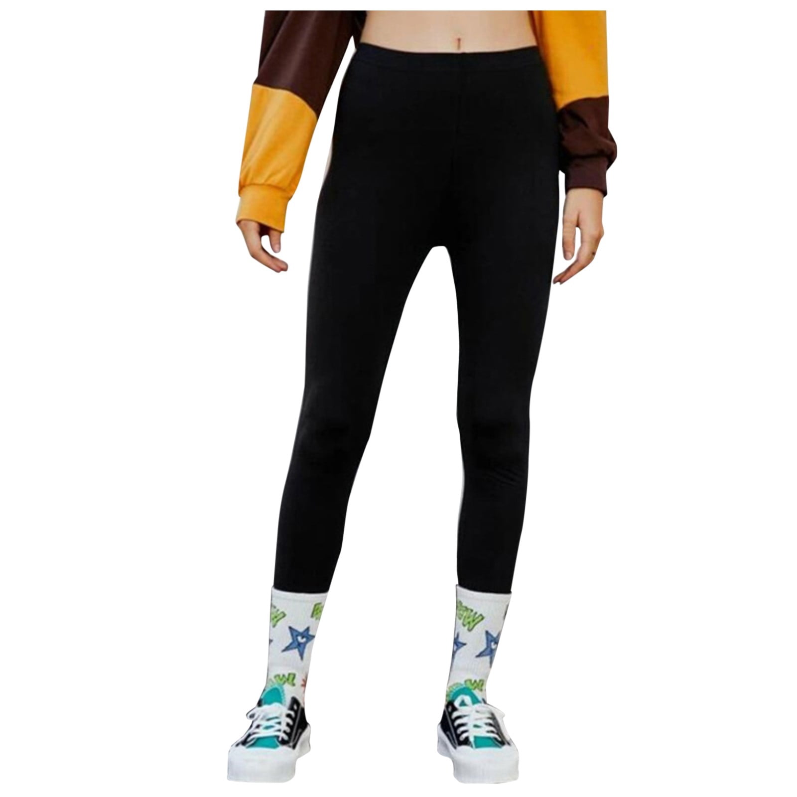 Petite Fleece Lined Leggings With Pockets