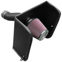 K&N Cold Air Intake Kit: High Performance, Guaranteed to Increase Horsepower: 2017-2018 NISSAN (Titan XD)63-6020