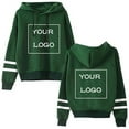 thumbnail image 2 of Women Casual Solid Casual Hoodie Sweatshirt Long Sleeve Loose Top Long Hoodie Jacket Female Sweatshirt up Sweatshirt Top Light Lightweight Hoodie Women Zip Hoodie Drawstring Hoodie Long Zip up Jacket, 2 of 4