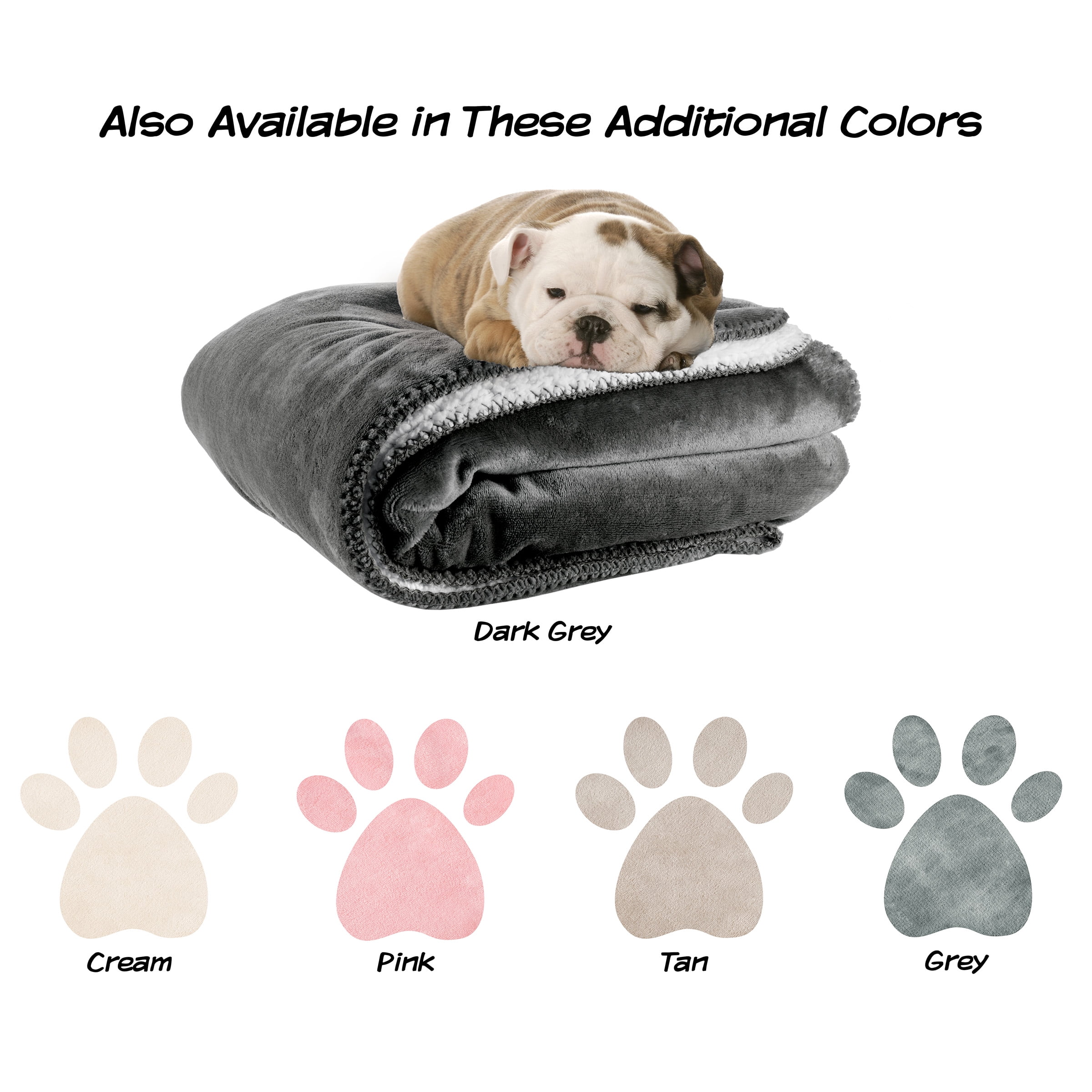 Chairs or Pet Fur-Machine Washable Car PETMAKER Waterproof Pet Blankets Soft Plush Throw Protects Couch Stains or Bed from Spills 