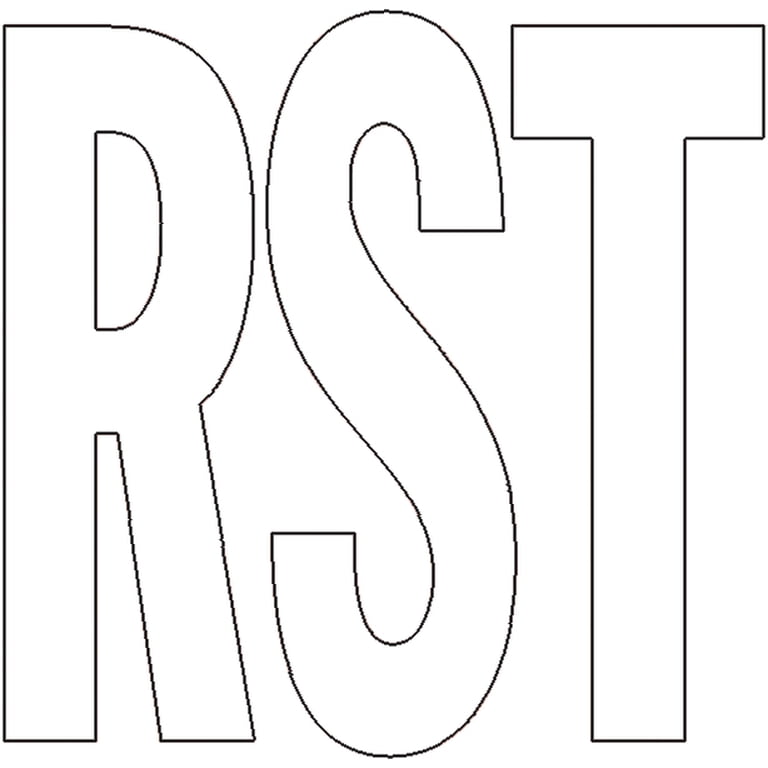 The Number 2 In Bubble Letters