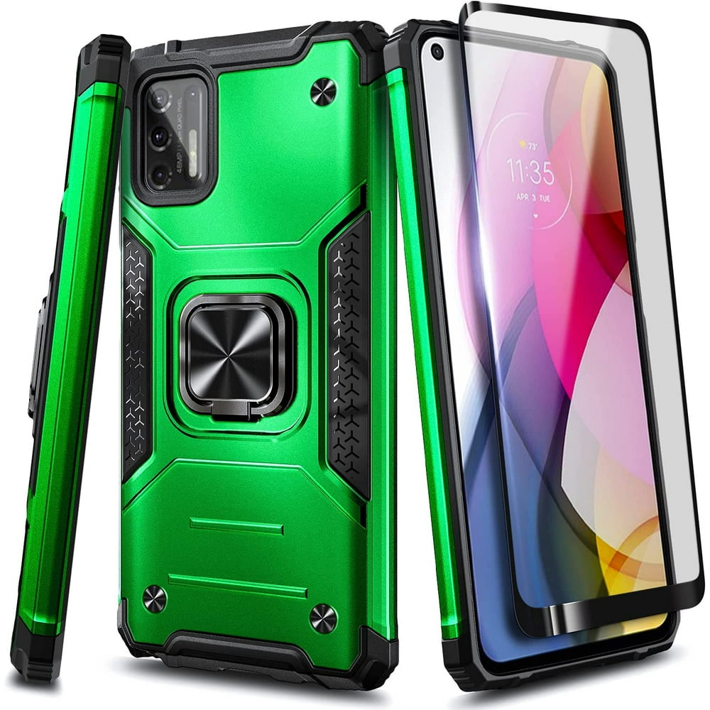 Motorola Moto G Stylus 2021 Case with Tempered Glass Screen Protector Motorola Moto G Stylus 2021 Case with Tempered Glass Screen Protector