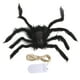 thumbnail image 2 of Arañas brillantes patas ajustables araña de felpa iluminada reutilizable para casa encantada ANGGREK Otros, 2 of 8
