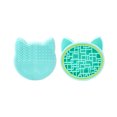 thumbnail image 1 of Almohadilla De Limpieza De Brochas De Silicona, Almohadilla De Limpieza De Brochas, Resistente A Altas Temperaturas, Depurador De Brochas De Maquillaje, Soporte Para Limpiador De Brochas De Maquillaje Advancent CE003083-03, 1 of 3