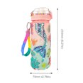 thumbnail image 2 of Peggybuy 600ml Diamond Stickers Bottle with Glitter Diamond Portable Water Bottle Creative Student School Kettle Diamond Painting Crafts, 2 of 9