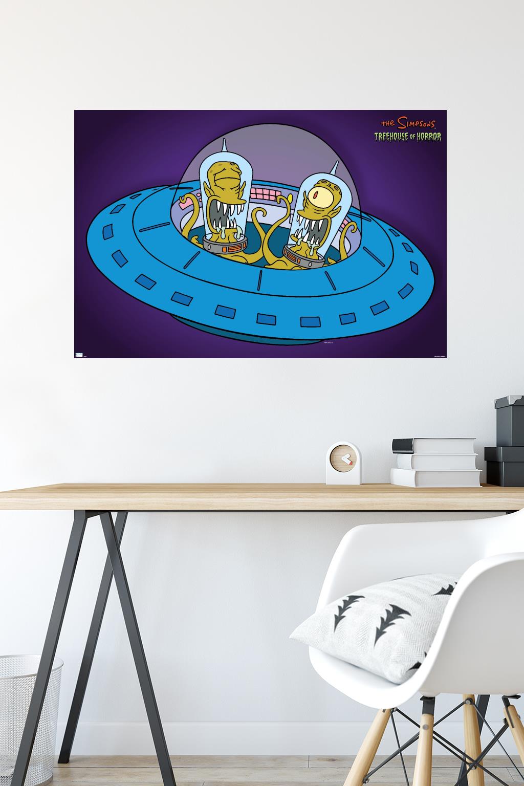 The Simpsons: Treehouse of Horror - Kang and Kodos Wall Poster, 22.375" x 34"