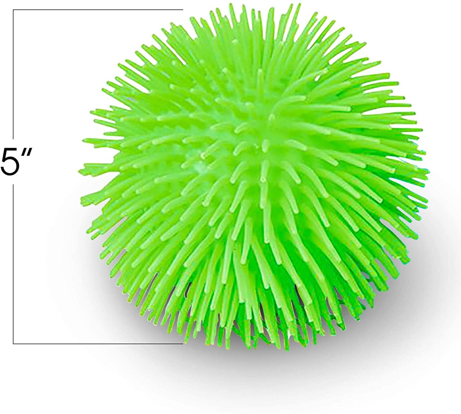 ArtCreativity Puffer Balls – 12-Pack of Soft, Spiky Squishy Balls – Stress Relief & Calming Autism Sensory Toys for Kids – Fun Birthday Party Favors