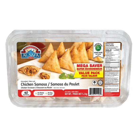 Chicken Samosa, Uncooked Chicken Samosa