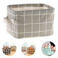 thumbnail image 2 of Oxford Cute Printing Foldable Storage Baskets Bins Clothes Desktop Mini Boxes Organizers Makeup Book Baby Toy, 2 of 6