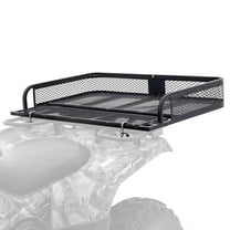 Titan Ramps 332030 Steel Lightweight Universal Rear Cargo Basket Rack ATV Accessories