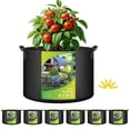 thumbnail image 1 of PEACNNG iPower 10 Gallon 6-Pack Plant Grow Bag Fabric Pots Containers, 1 of 7