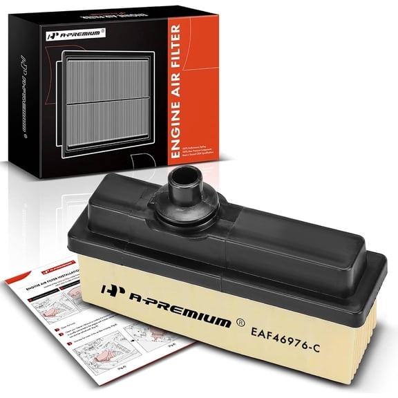 A-Premium Engine Crankcase Breather Filter Compatible with Ford F-150, F-250, F-350, Taurus, E-150 E-250 E-350 Econoline Club Wagon, Ranger & Lincoln Continental, Town Car & Mercury Sable