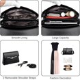 thumbnail image 4 of Small Crossbody Shoulder Bag for Womens Vegan PU Leather Clutch Purses with Adjustable Strap, 4 of 7