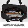 thumbnail image 6 of CXALSSY Travel Duffel Bag, Travel Bag, Large Duffel Bag, Weekenders & Overnight Bags, Duffel Bags for Women Men, Portable Foldable Lightweight Waterproof Duffel Bag, 6 of 6